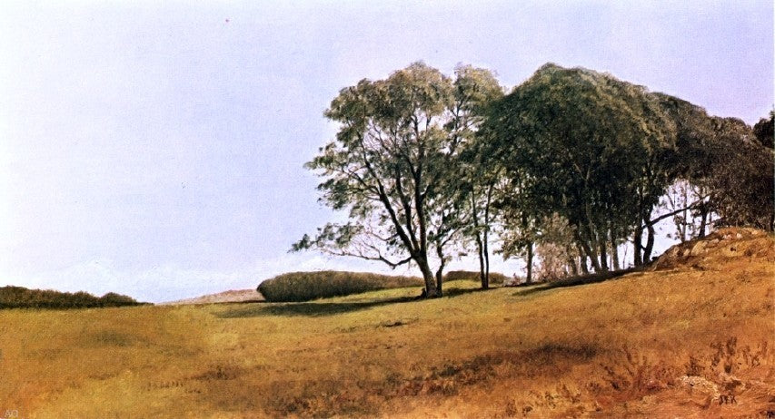 John Frederick Kensett Landscape With Figure Wall Decal
