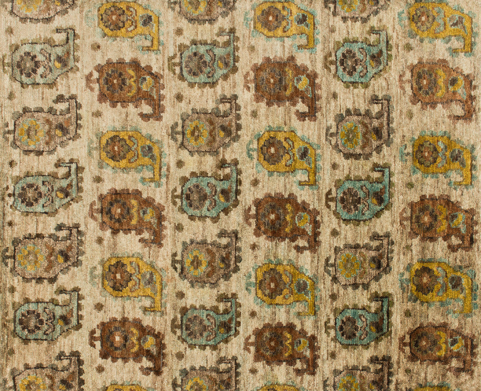 Loloi Xavier Collection Rug, Sand and Multi, 9'6"x13'6"
