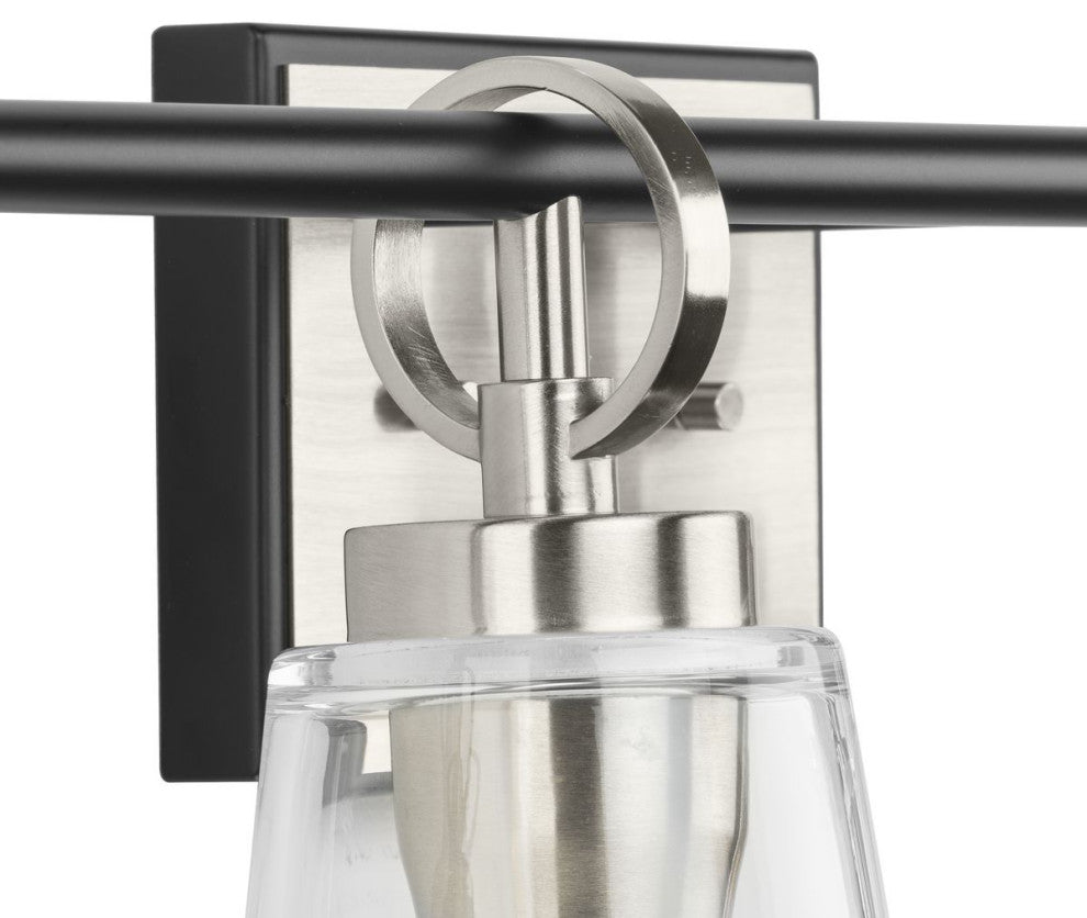 Cassell Collection Bath and Vanity Light, Brushed Nickel