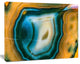 Colorful Agate Pattern, Abstract Canvas Wall Art Print, 20"x12"