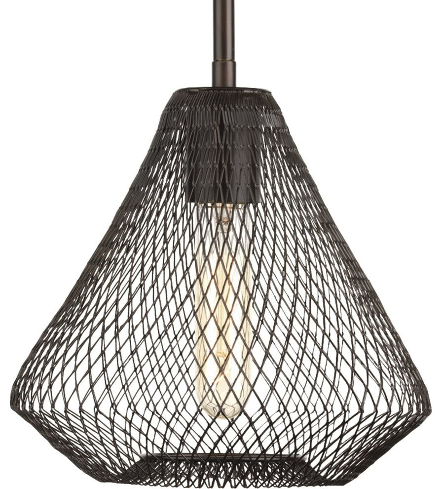 Progress Lighting Mesh 1-Light Mini-Pendant