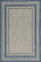 KAS Provo 5756 Gray/Denim Cape Cod Area Rug, 5'3"x7'7"
