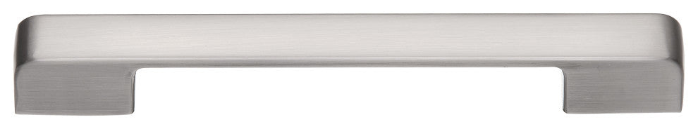 Utopia Alley Zinc Cabinet Pull, 3.75"/5.0" Center to Center, Brushed Nickel, 5.0", 1 Pack