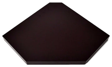 Chicago Wall Floating Corner Shelf, Black