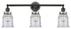 INNOVATIONS 205BK-BPSN-HRSN-G184 3-Light Bath Vanity Light Matte Black