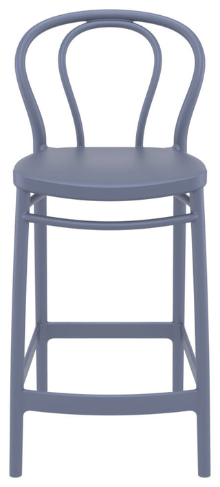 Victor Counter Stool Dark Gray, Set of 2