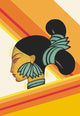 Hill Woman of Assam - Canvas Poster 20" x 30"