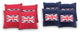 British Flag Cornhole Bags Set of 8