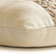 Brown Velvet & Linen Patchwork, 14"x14" Throw Pillow Cover - Velvet Knottingham