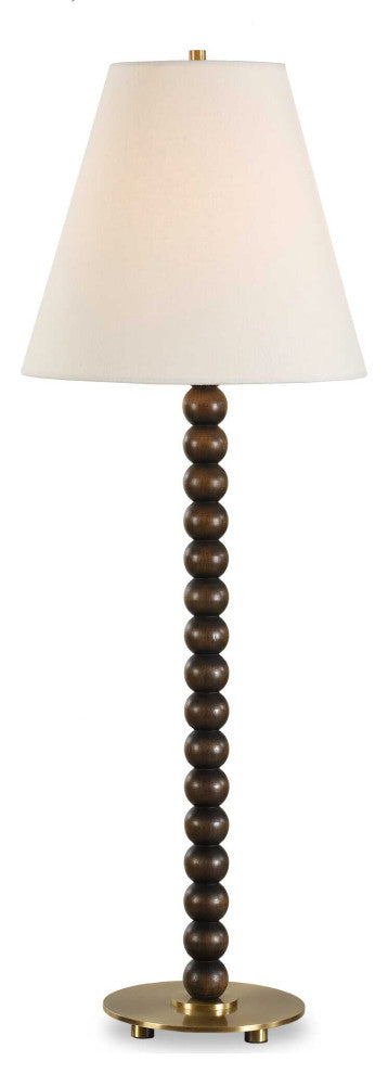Uttermost Gallus Wood Spheres Table Lamp