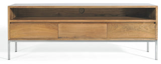 Soho TV Stand, Natural Walnut