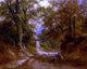 George Turner The Old Cottage  Littleover Lane Gallery Wrapped Canvas Print