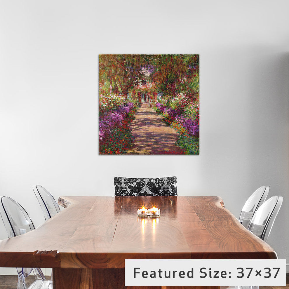 A Pathway in Monet's Garden, Giverny, 1902 by Claude Monet