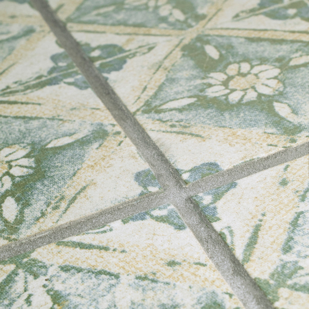 Klinker Retro Quarry Floor and Wall Tile, Dafodil