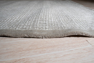 EORC Brown Hand-Tufted Wool Timothy Rug 7'9x9'9