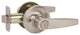 Callan Asheville Privacy Lever Set, Satin Nickel