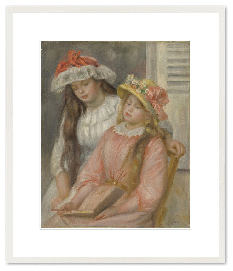 Young Girls Looking at an Album, ca. 1892