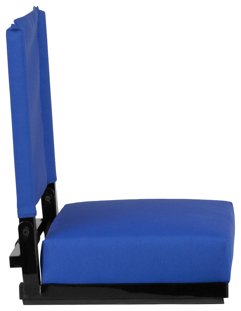 Folding Tables and Chairs, "Carletta" Portable Lounge Chair, Blue