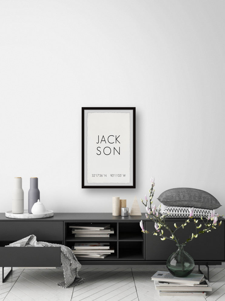 "Jackson" Framed Painting Print, 20x30