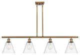 INNOVATIONS LIGHTING 516-4I-BB-GBC-82-LED Ballston Cone Island Light