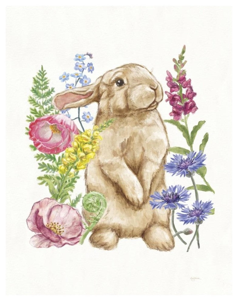 "Sunny Bunny III FB" Digital Paper Print by Mary Urban, 22"x26"