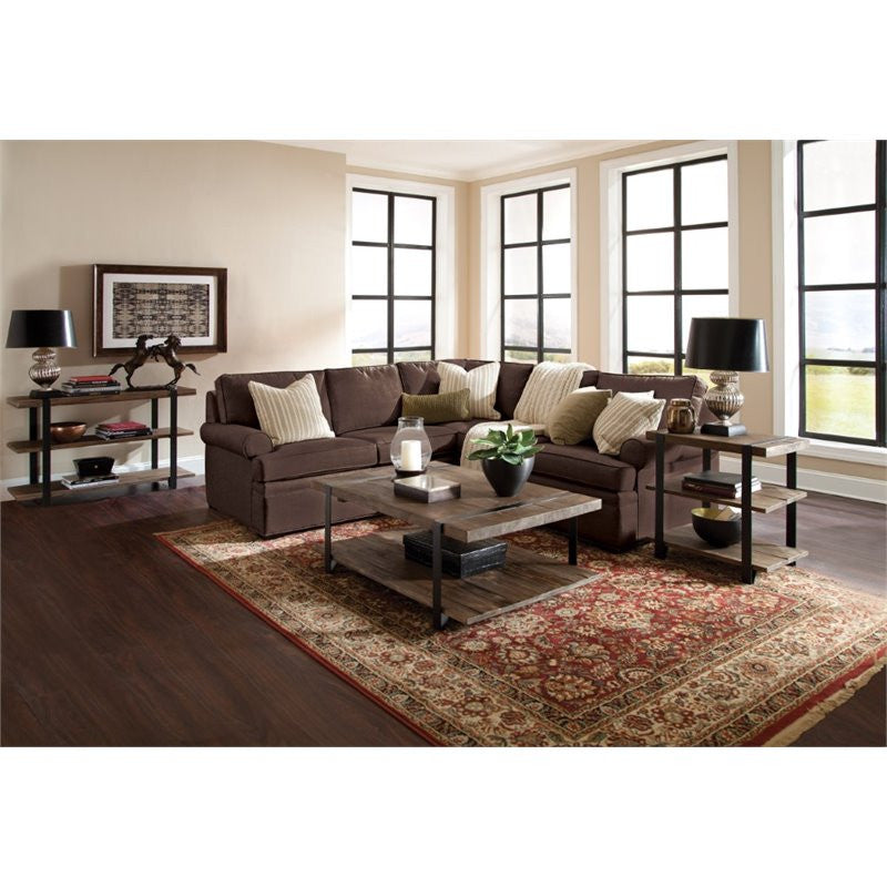 Modesto 48" L Reclaimed Wood Coffee Table, Rustic Natural
