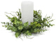 Eucalyptus Candle Ring 17.5"D Plastic