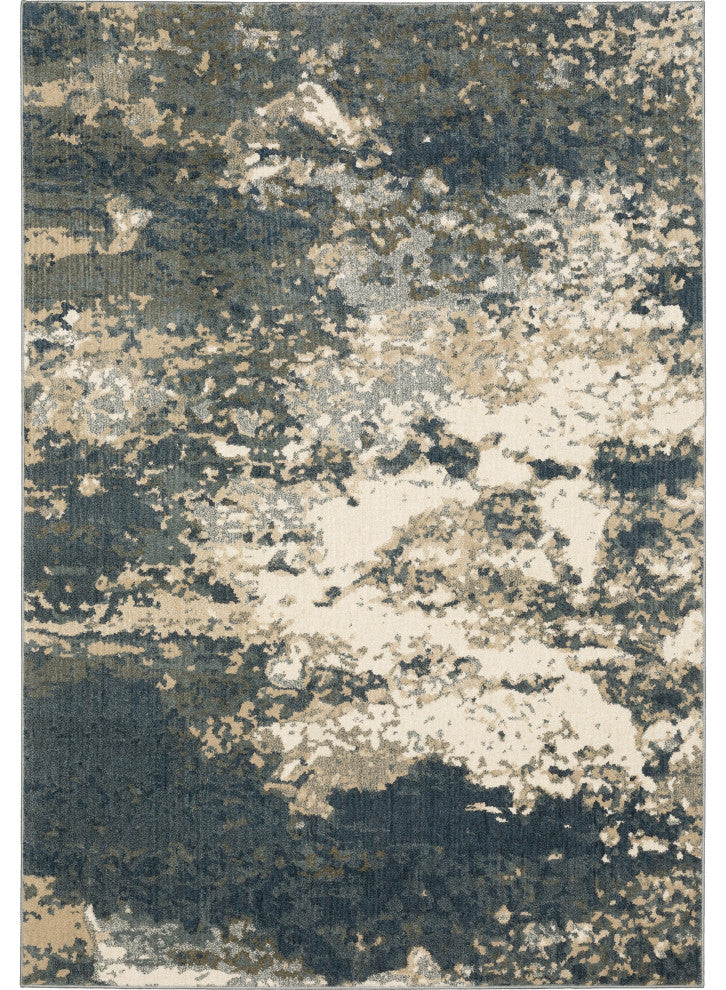 Oriental Weavers Fiona Indoor Rug Blue/ Beige 6'7" X 9'2"