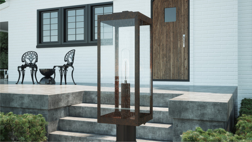 Quoizel WVR9007 Westover 21" Tall Outdoor Single Head Post Light - Western