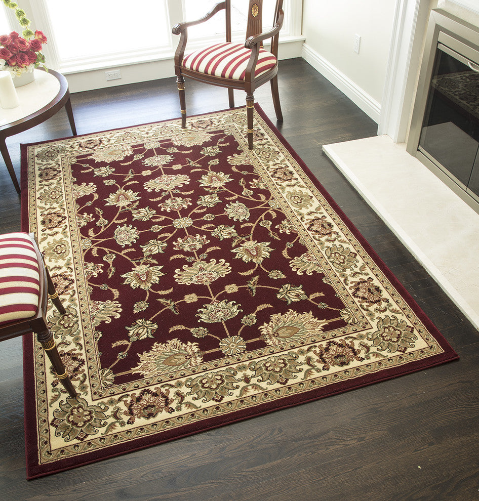 New Vision, Kashan Cherry, 7'10"x10'10"
