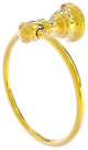Carolina Towel Ring, Polished Brass