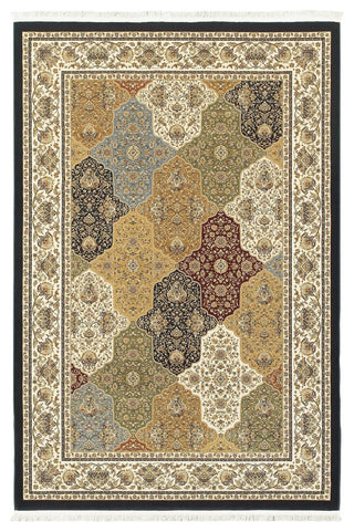 Oriental Weavers Masterpiece Navy/ Multi Oriental Indoor Area Rug 6'7"X9'6"