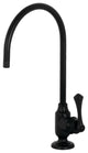 Kingston Brass Single-Handle Water Filtration Faucet, Matte Black