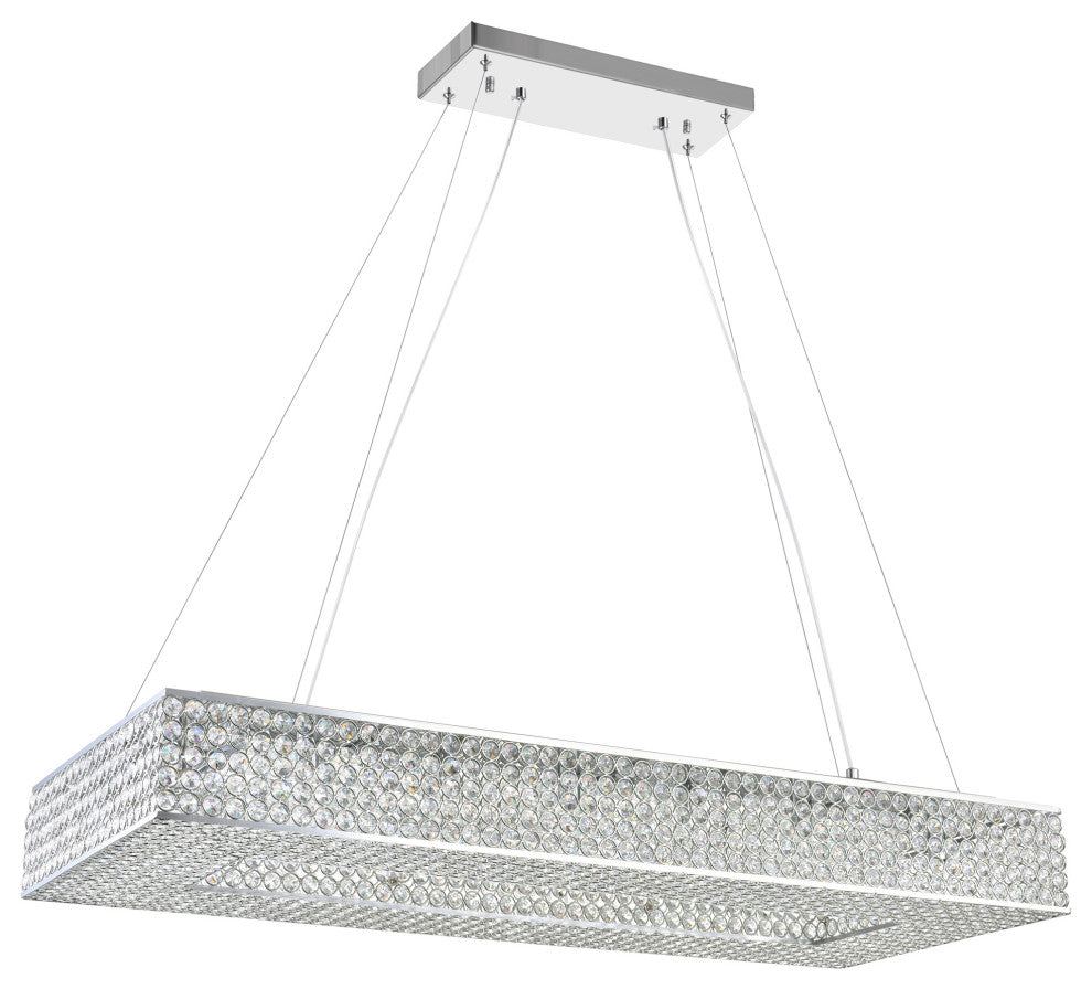 Dannie 16 Light Chandelier With Chrome Finish