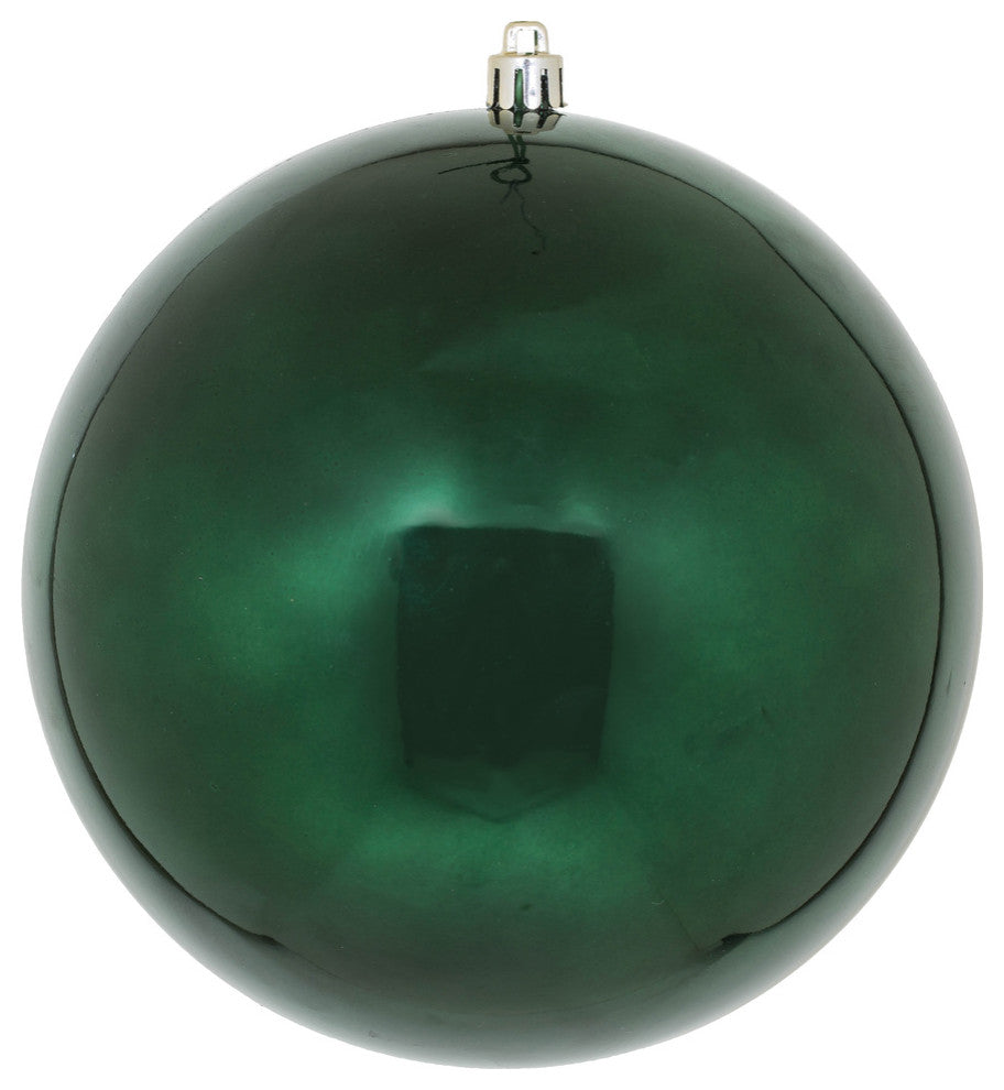 Vickerman N590874DCV 3" Midnight Green Candy Ball Ornament, 12 per Bag