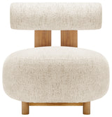 Pamela Fabric Accent Chair, Concord Cream