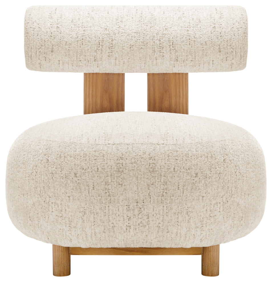 Pamela Fabric Accent Chair, Concord Cream