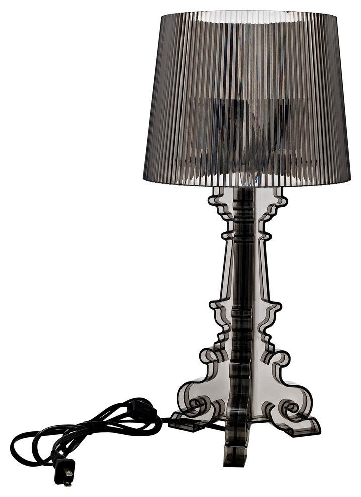 Modern Contemporary Living Room Acrylic Table Lamp Black