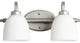 Reyes 2-Light Vanity Fixture, Classic Nickel