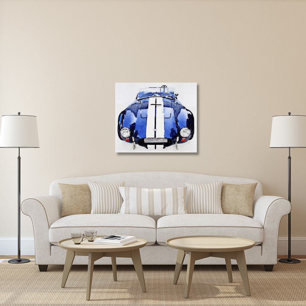"1962 AC Cobra Shelby Watercolor" Fine Art Print