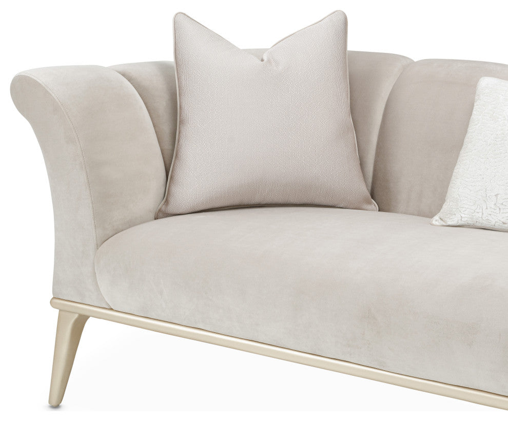 Yvette Sofa - Porcini/Champagne