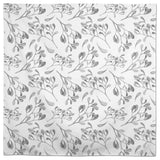 Watercolor Leaves And Berries Gray 2 58x58 Tablecloth