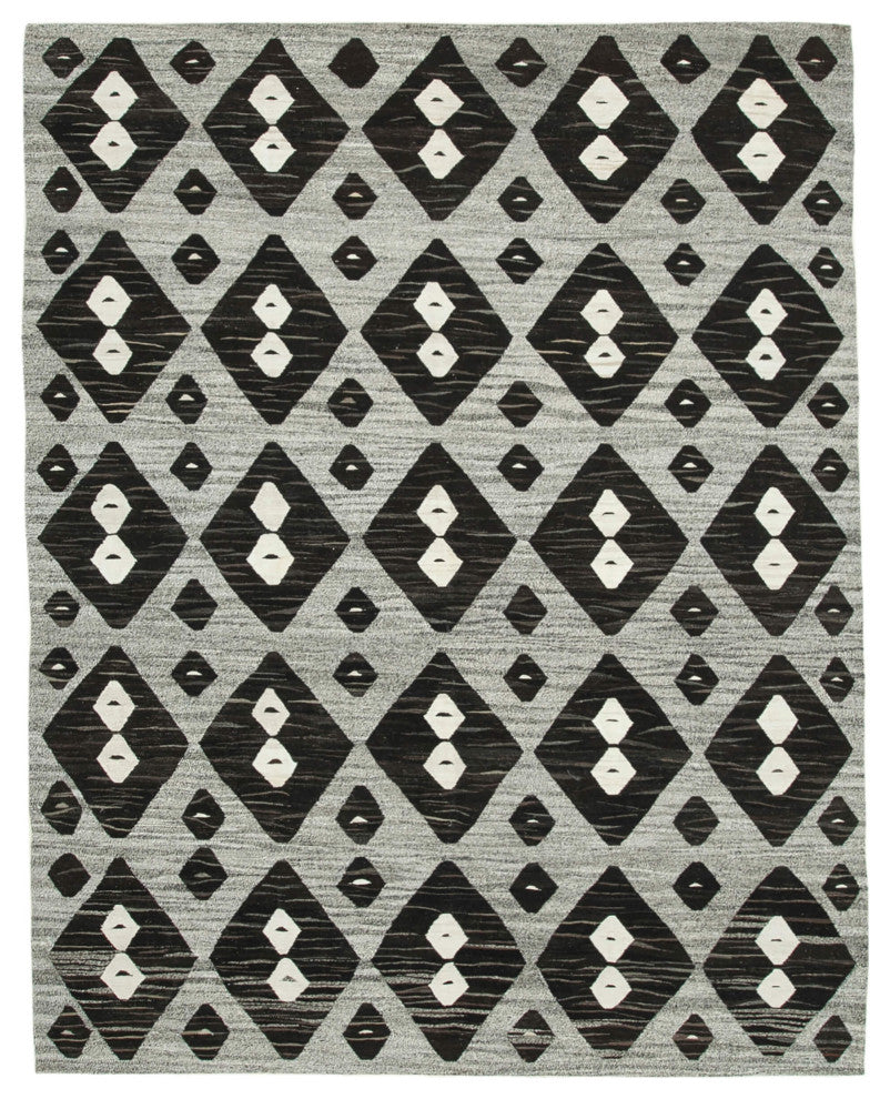 Rug N Carpet - Hand-knotted Turkish 8' 0'' x 10' 4'' Unique Wool Kilim Rug