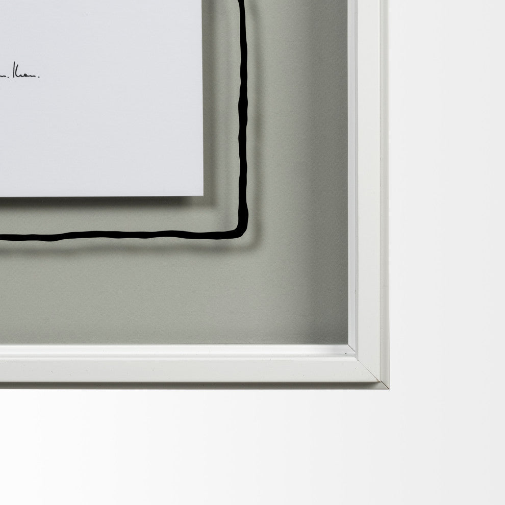 Field III Abstract Framed Art