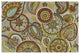 "Elegant Mandalas Dark Green" Digital Paper Print by Silvia Vassileva, 38"x26"