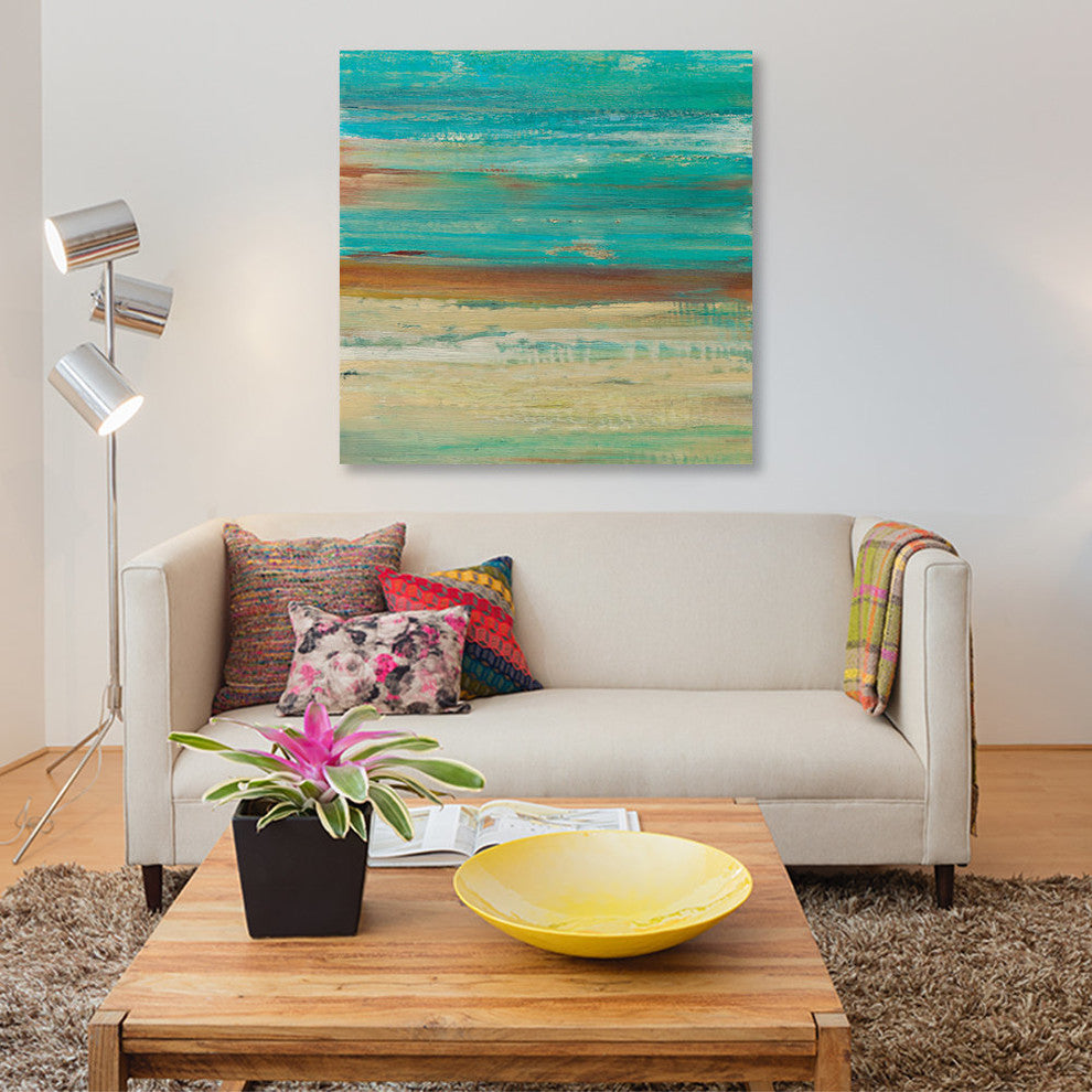 "Serenity II" by Alicia Dunn, Canvas Print, 37"x37"