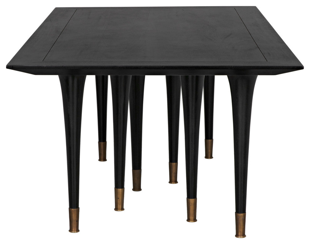 Noir Furniture Romeo Dining Table, HB