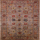 Ahgly Company Indoor Square Mid-Century Modern Area Rugs, 7' Square