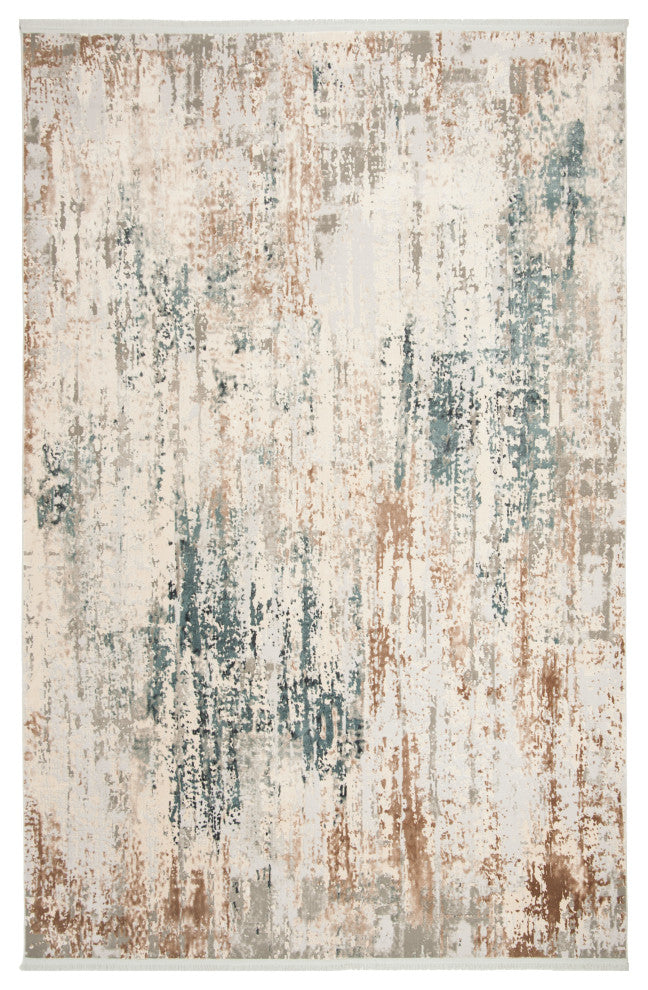 Safavieh Eclipse ECL184B Rug, Beige/Grey, 6' X 9'