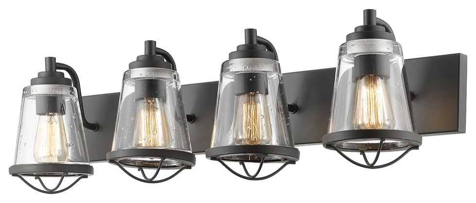 Mariner 4 Light Vanity in Bronze